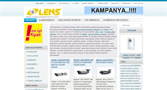 Desktop Screenshot of lens.com.tr